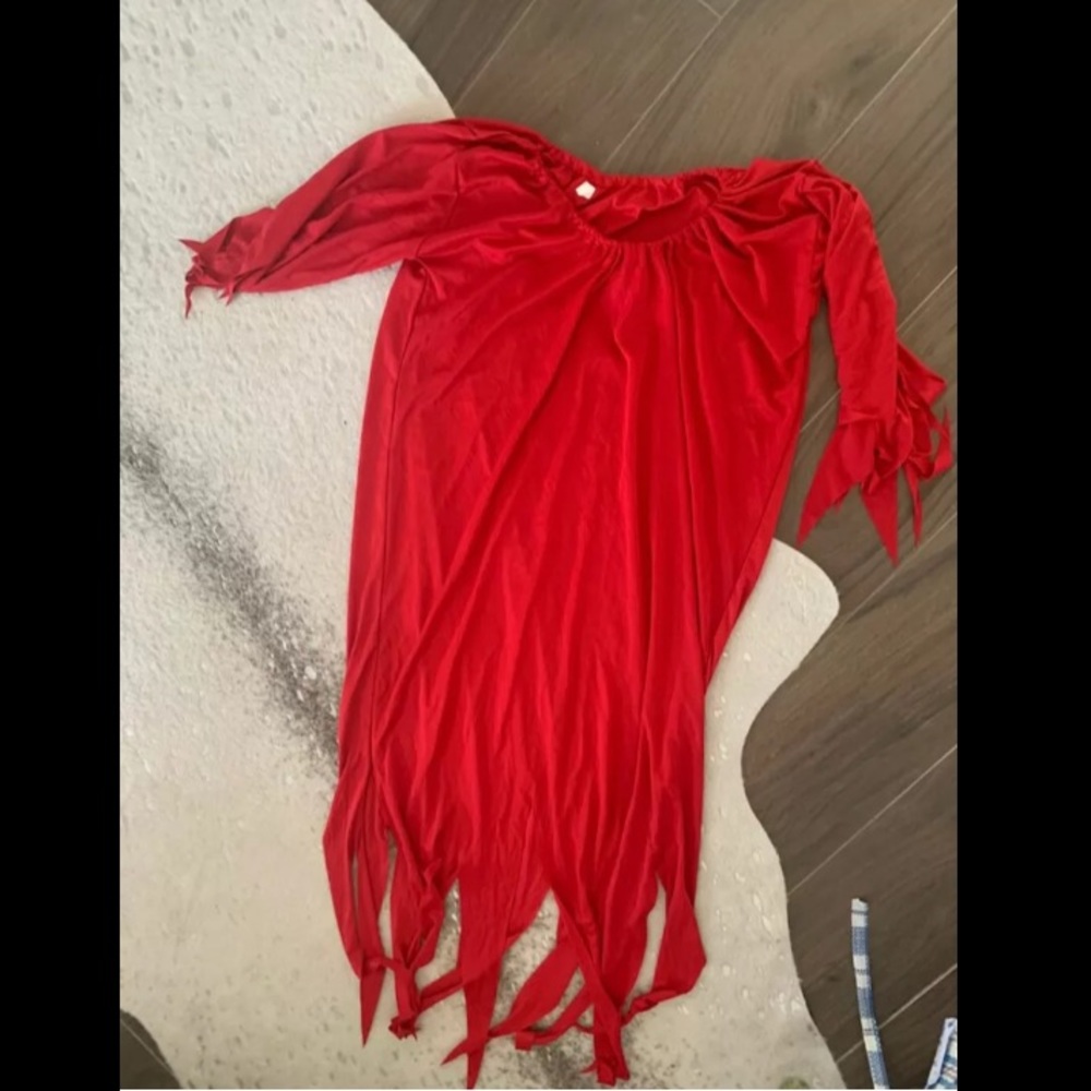 Vintage Kids Devil Halloween Costume Dress – Size M
